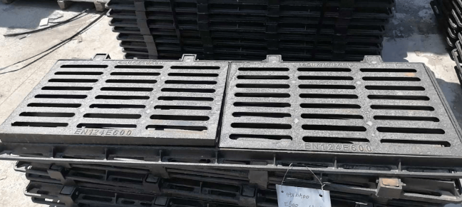 濠江球墨铸铁连体双篦展示