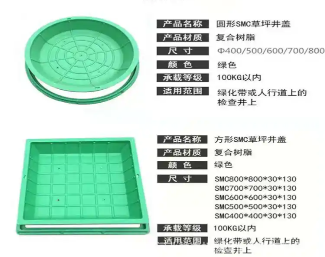 濠江树脂复合种植井盖展示